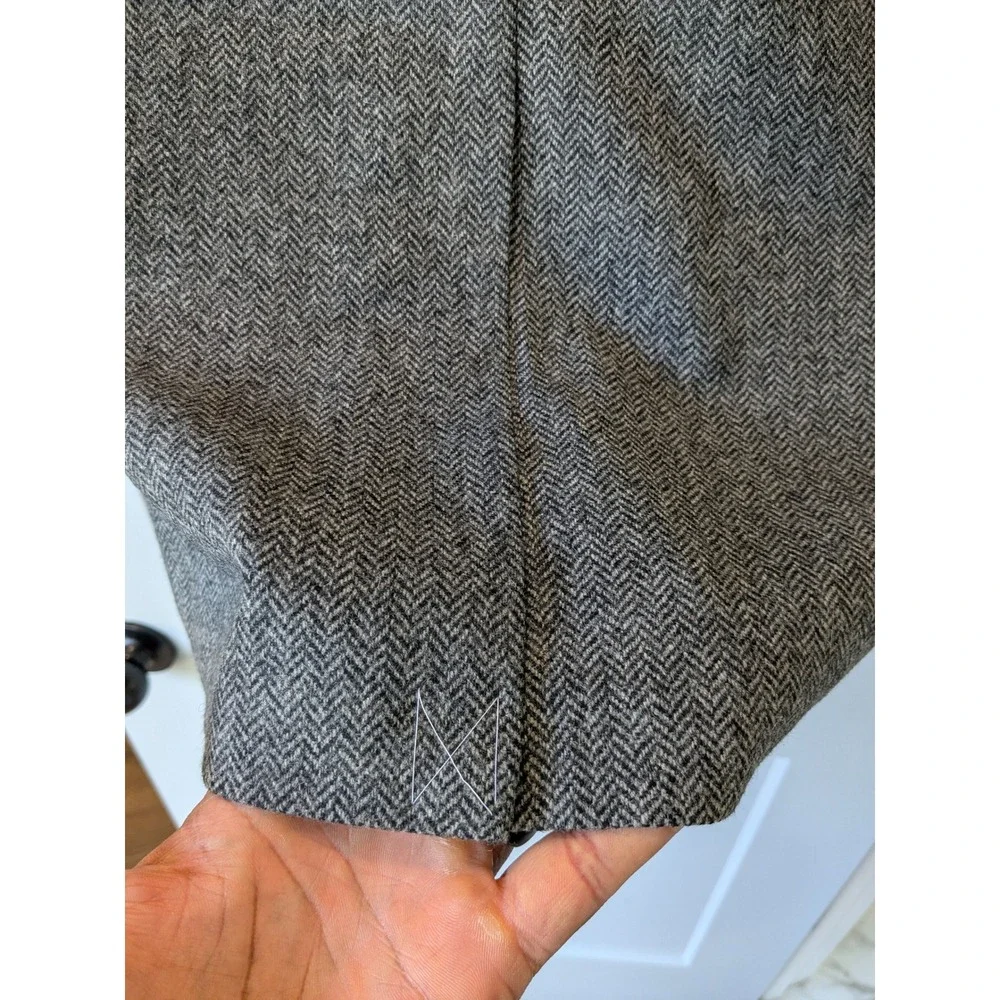 NWT Brooks Brothers 346 Fitzgerald Fit Grey Herringbone Wool Sport Coat 39R